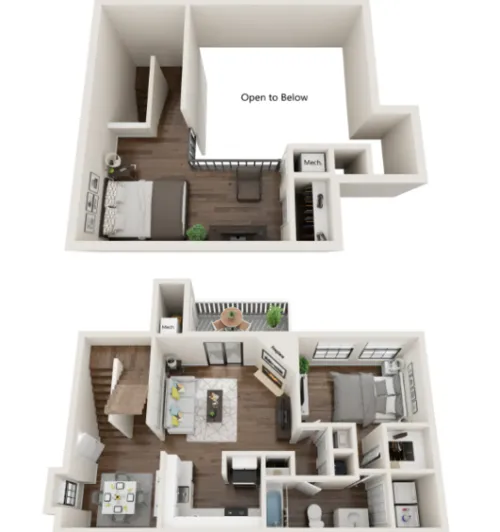 Balcones Club floor plan 5