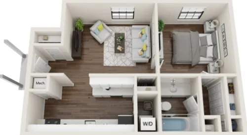 Balcones Club floor plan 7