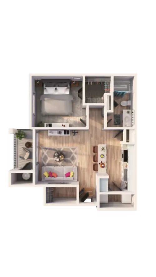 Bell Austin Southwest floor plan 1