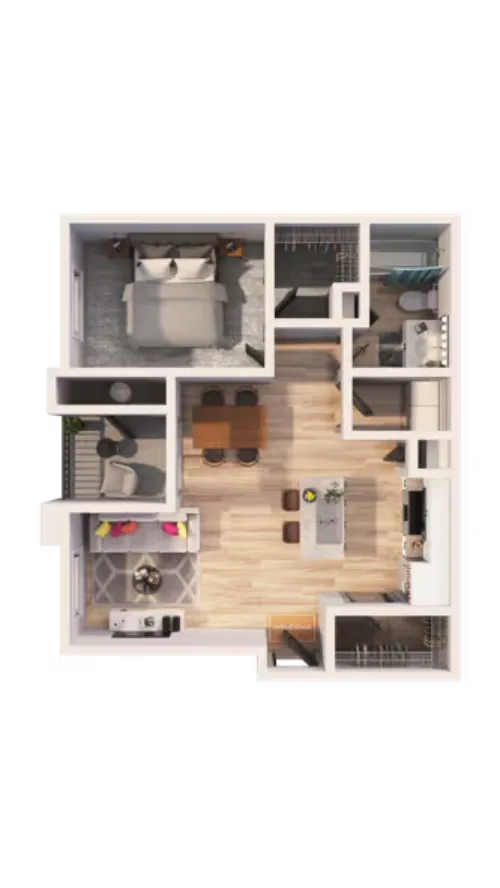 Bell Austin Southwest floor plan 2