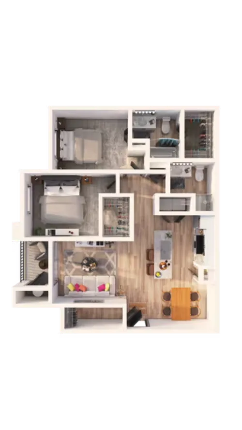 Bell Austin Southwest floor plan 3