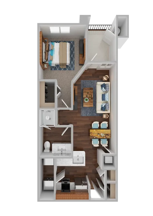 Bell Four Points floor plan 1