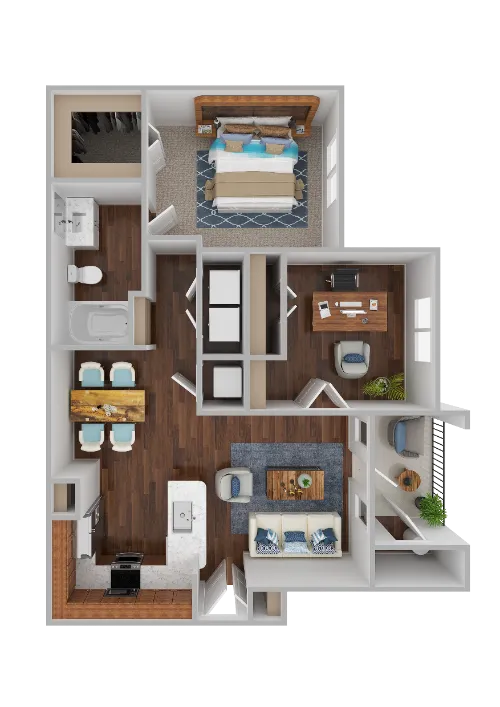 Bell Four Points floor plan 5