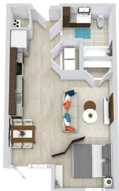 Bexley SoCo floor plan 1