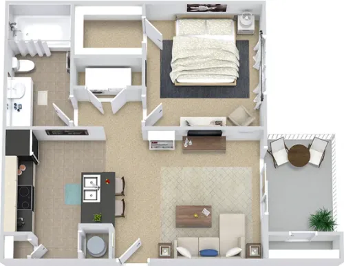 Bexley at Anderson Mill floor plan 1