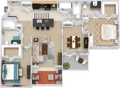 Bexley at Anderson Mill floor plan 12