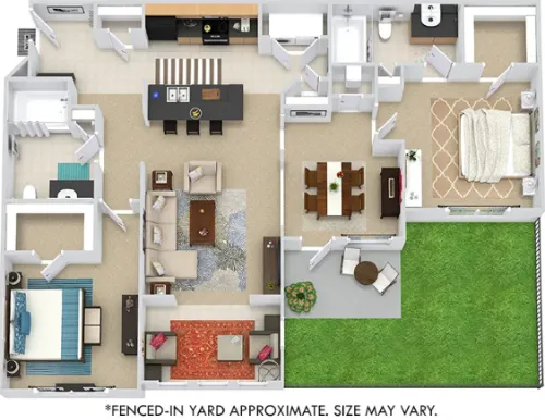 Bexley at Anderson Mill floor plan 13