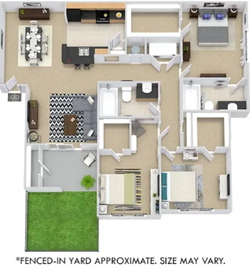 Bexley at Anderson Mill floor plan 15