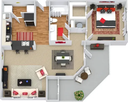 Bexley at Anderson Mill floor plan 3