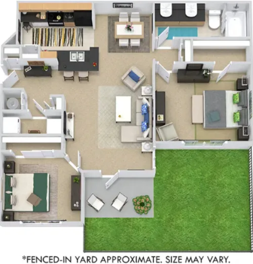 Bexley at Anderson Mill floor plan 8