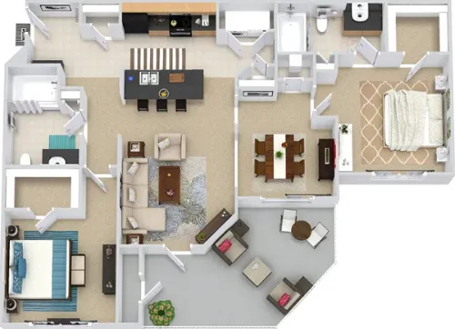 Bexley at Anderson Mill floor plan 9