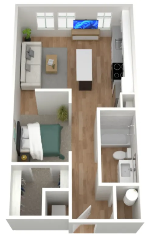 Birdie on Woodland Greens floor plan 1