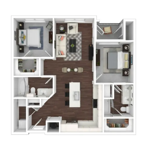 Brightleaf at Lakeline floor plan 1