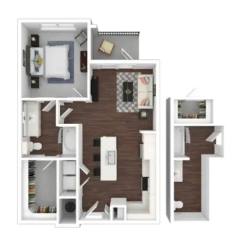 Brightleaf at Lakeline floor plan 1