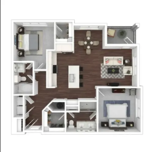 Brightleaf at Lakeline floor plan 2