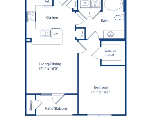 Camden Amber Oaks floor plan 3