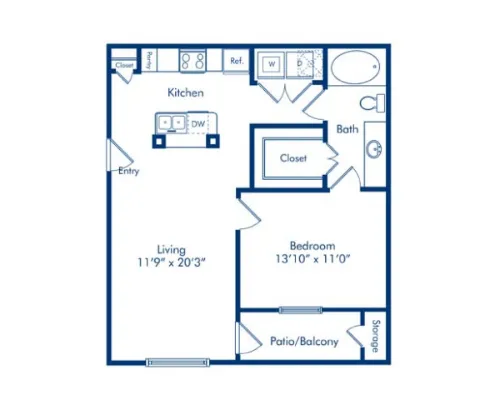 Camden Amber Oaks floor plan 4