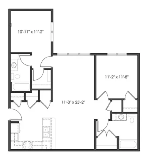 Cardinal Point floor plan 2