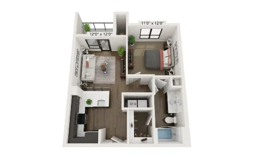 Citadel at Tech Ridge floor plan 1