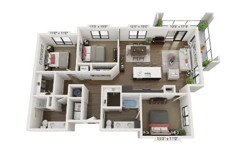 Citadel at Tech Ridge floor plan 10