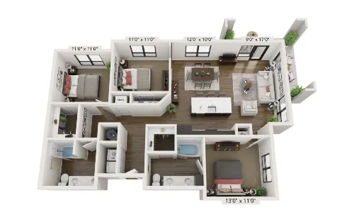 Citadel at Tech Ridge floor plan 11