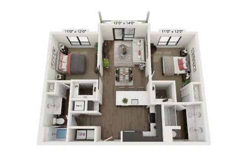 Citadel at Tech Ridge floor plan 7