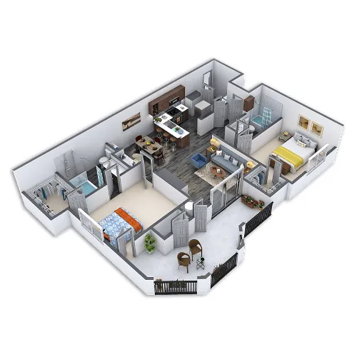 Griffis Lakeline Station floor plan 13