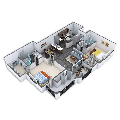 Griffis Lakeline Station floor plan 16