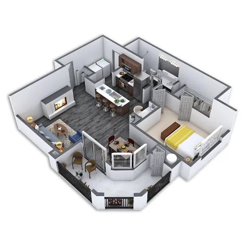 Griffis Lakeline Station floor plan 5