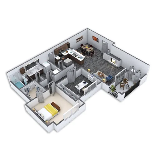 Griffis Lakeline Station floor plan 7