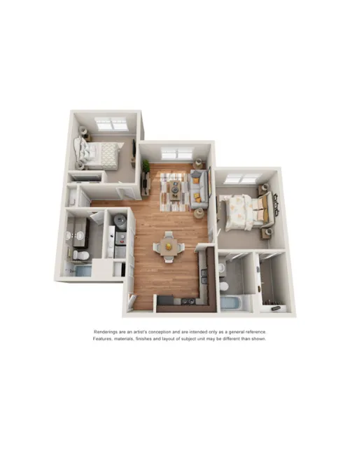 Harris Branch Seniors floor plan 1