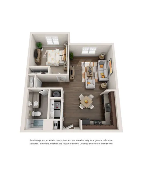 Harris Branch Seniors floor plan 3