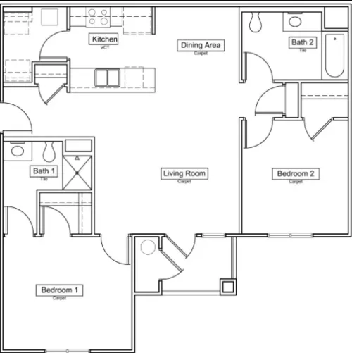 Harris Branch floor plan 2