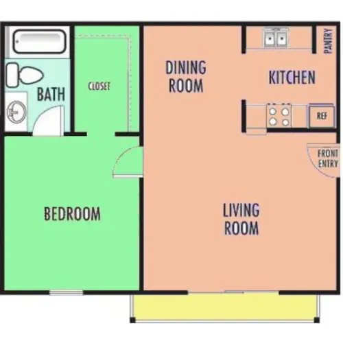 Hidden Timber floor plan 1