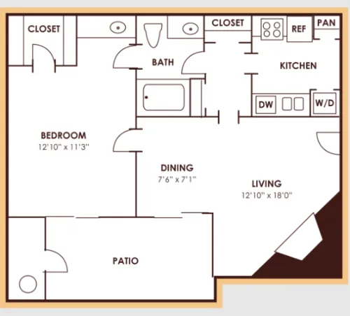 Hunters Chase floor plan 1