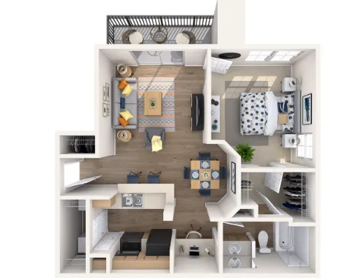 Legends Lake Creek floor plan 1