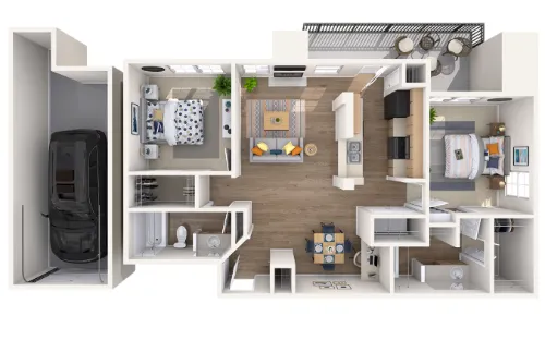 Legends Lake Creek floor plan 7