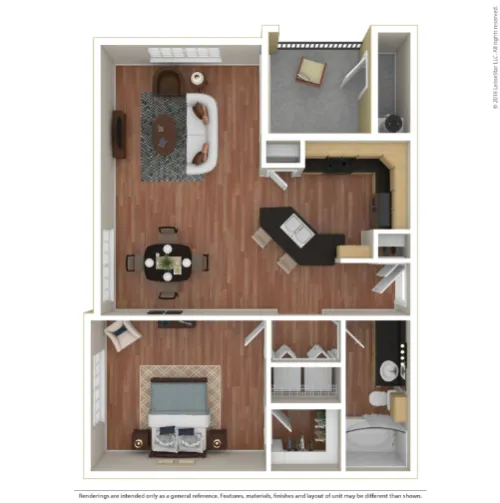 Marquis at Canyon Ridge floor plan 3