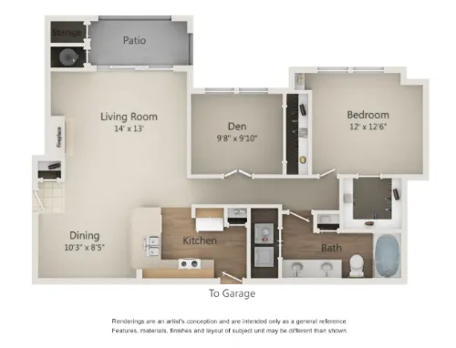 Nolina Flats floor plan 3