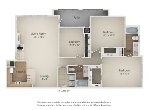 Nolina Flats floor plan 8