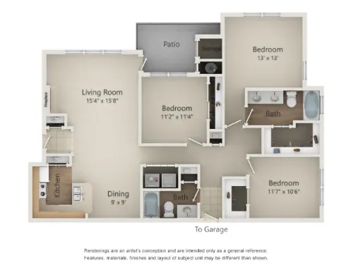 Nolina Flats floor plan 9