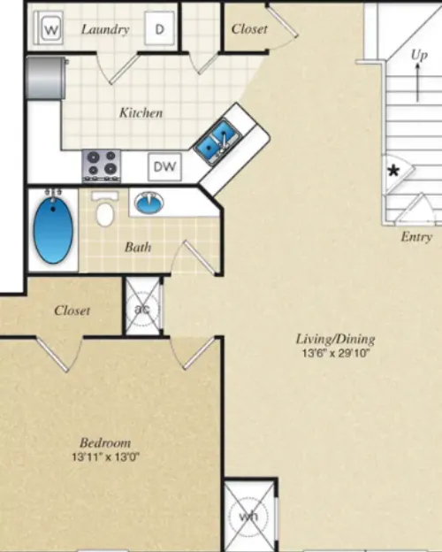 Parmer Place floor plan 1