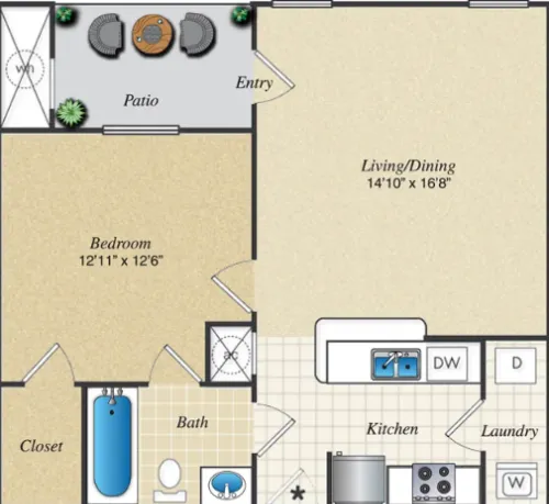 Parmer Place floor plan 2