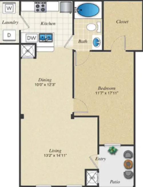 Parmer Place floor plan 4