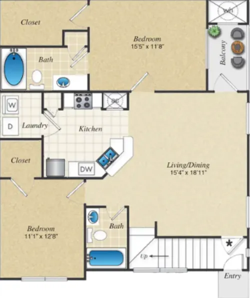 Parmer Place floor plan 5