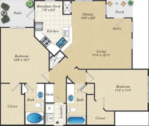 Parmer Place floor plan 7