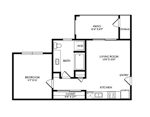 Pioneer Hill floor plan 1