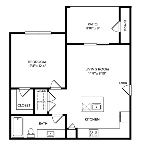 Pioneer Hill floor plan 2