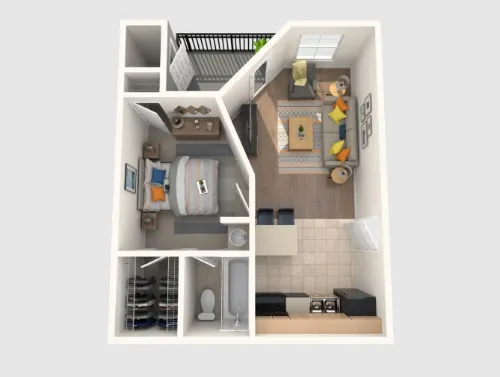 Polo Club floor plan 1