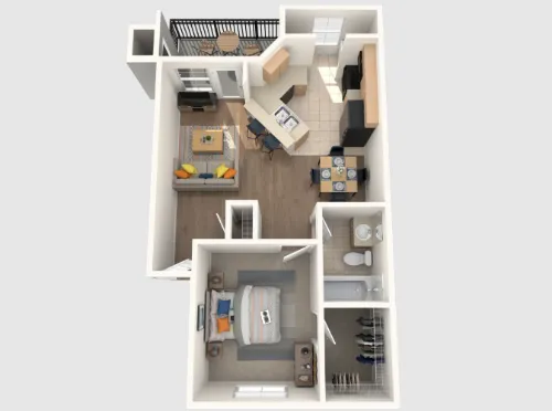 Polo Club floor plan 2